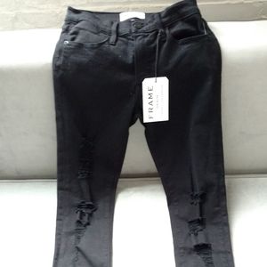 Frame Le High Skinny